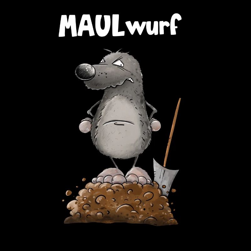 Maulender Nö Maulwurf Wortspiel