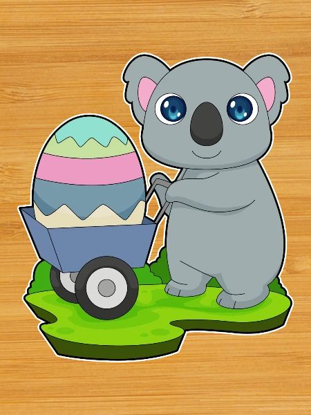 Koala Ostern Osterei 