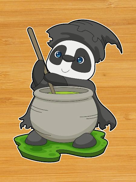 Panda Witch Potion