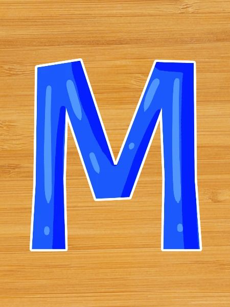 Letter M - Initial Letter M