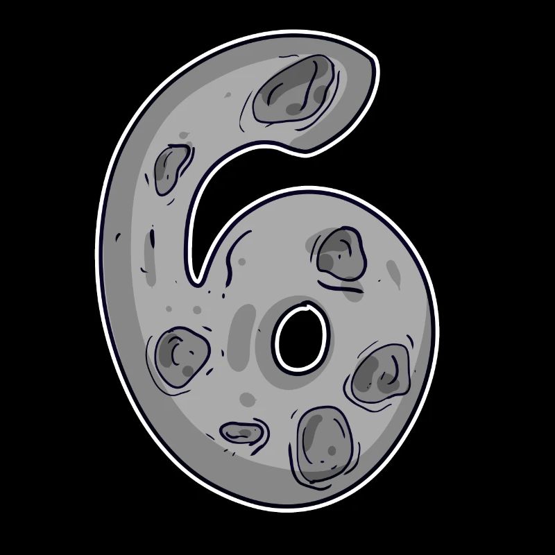 Numéro 6 Numéro Lune de l’espace