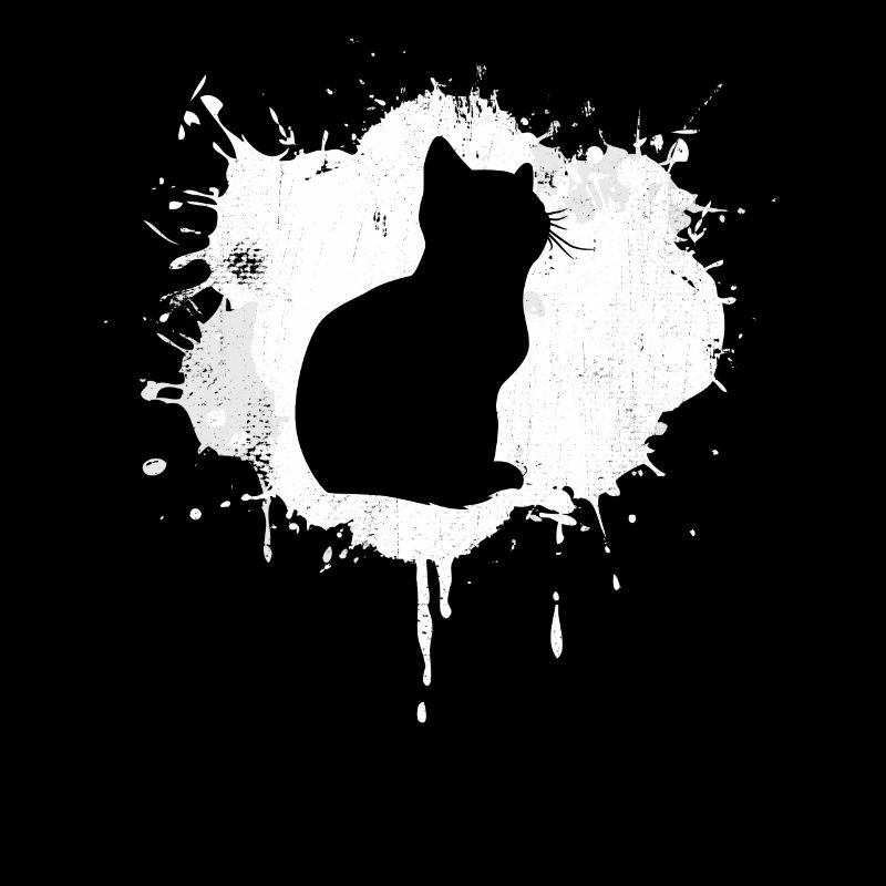 Katze Skizze