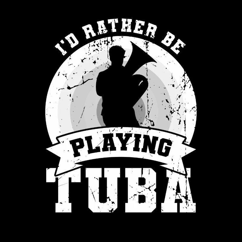 Je préfère jouer du tuba