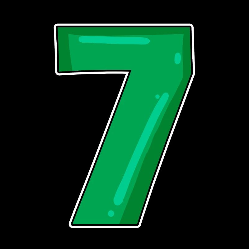 7 Green Number