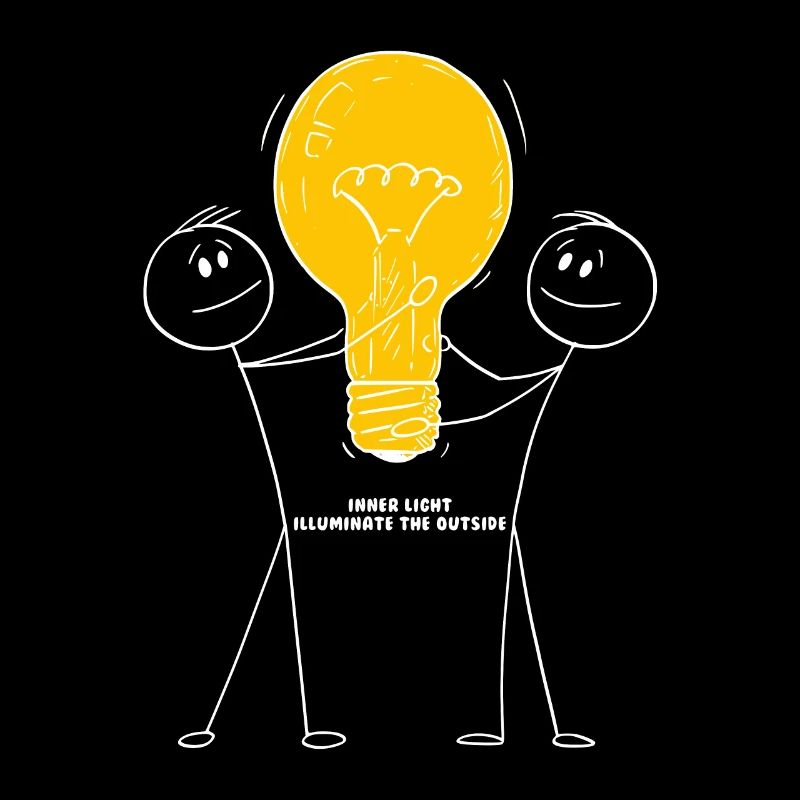 Style moderne Inner light illuminate the outside