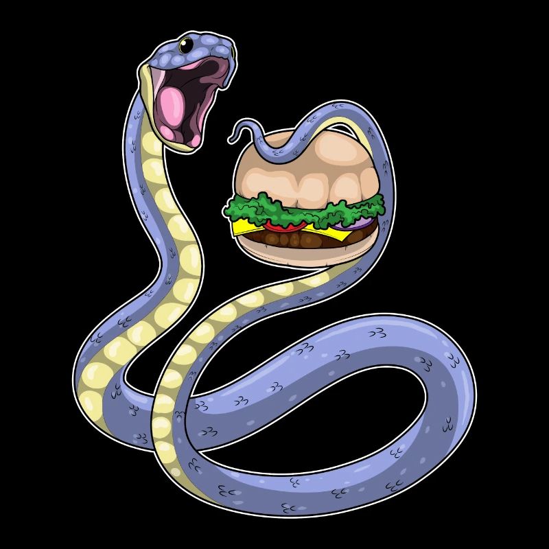 Snake Cheeseburger