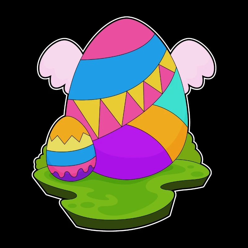 Oeufs de Pâques Ailes