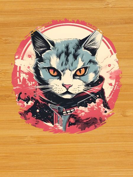 Cat Anime Style
