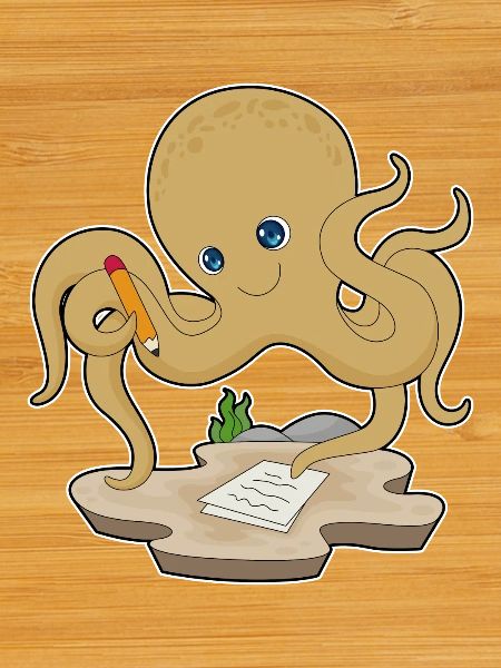 Octopus Student Pencil School