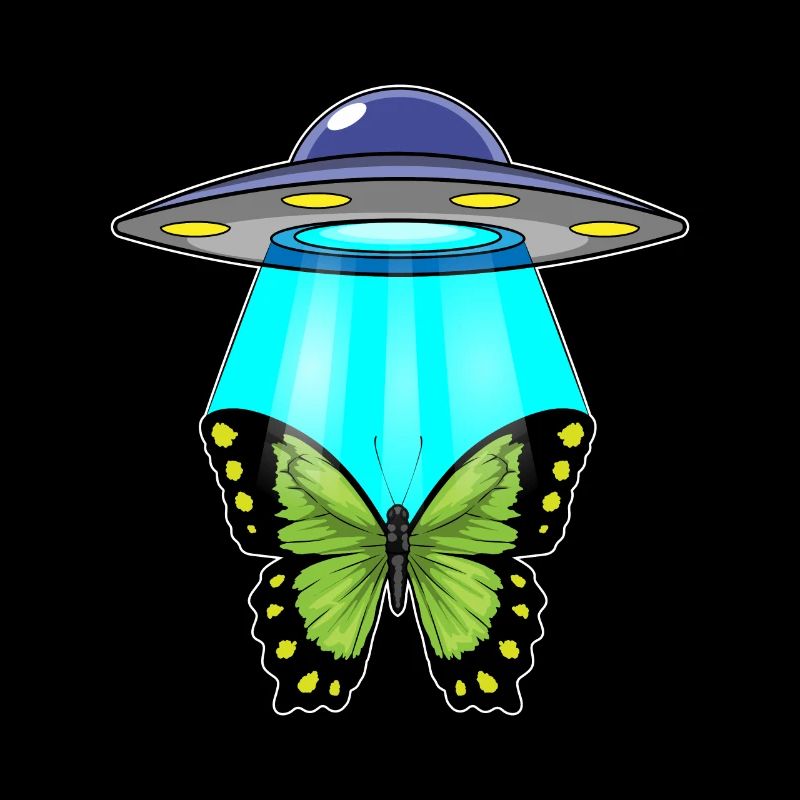 Butterfly, Spaceship, Space