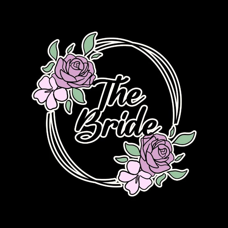 Motif de mariée