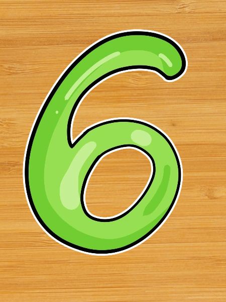 6 green