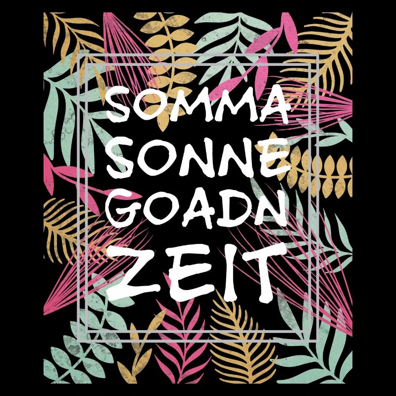 Somma Sonne Goadn Zeit, Sommer Sonne Garten Zeit