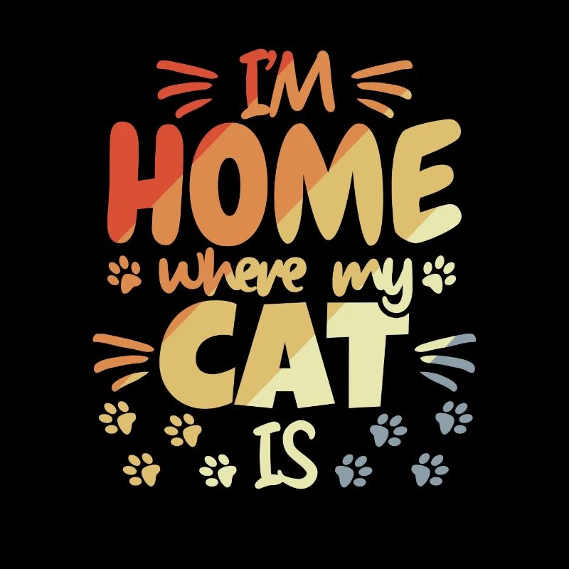 Cute cat saying