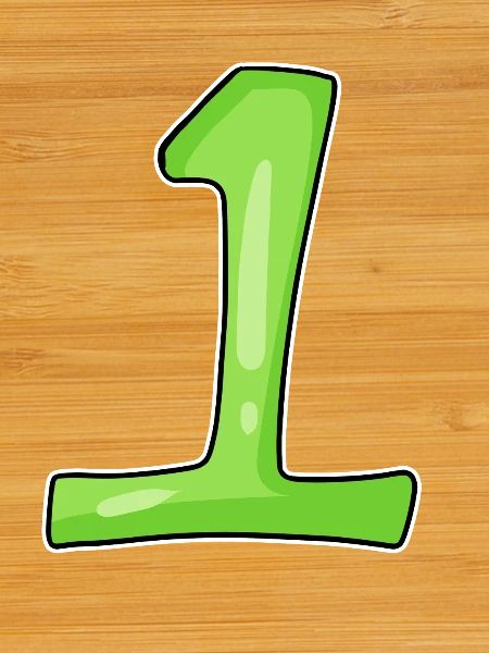 Numéro 1 Vert