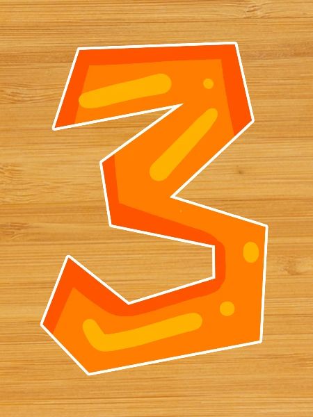 3 orange