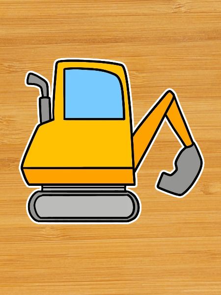 Excavator Motif