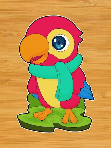 Écharpe d’hiver Parrot