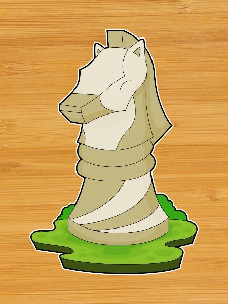 Pièce d’échecs Knight Chess