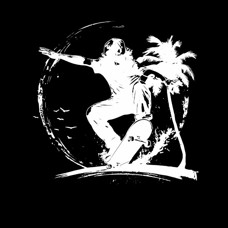 Dessin de skateboard