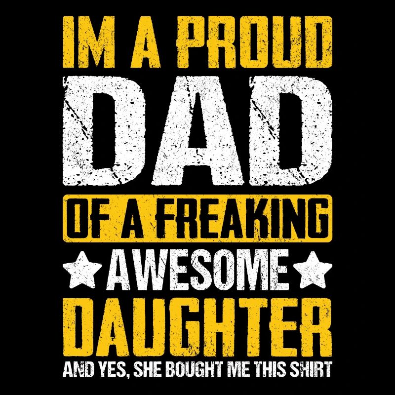 Fier papa d’une fille géniale Tee
