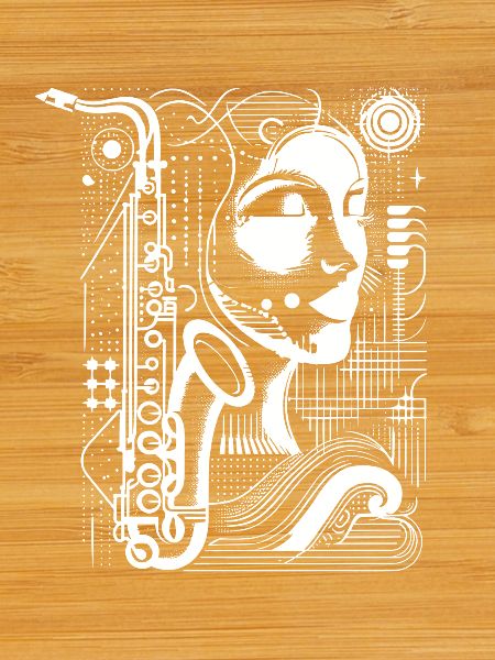 Saxophone Femme