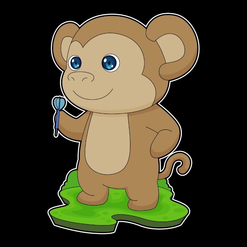 Affe Dart Dartpfeil