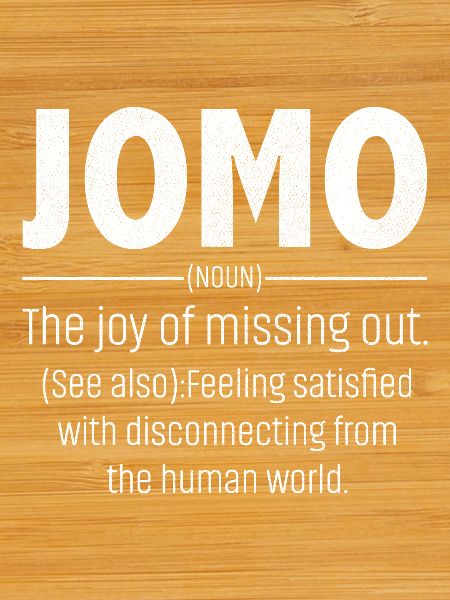 Jomo Defination Lustig