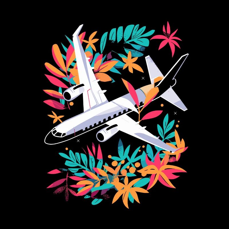 dessin animé d’avion
