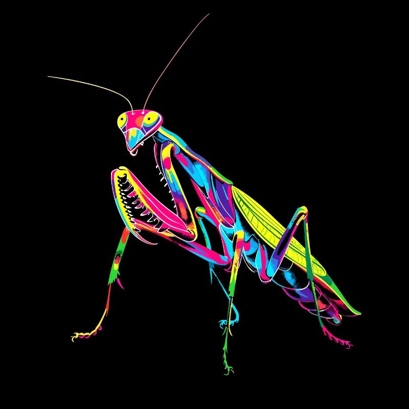 Gottesanbeterin Praying Mantis Liebe Fangschrecken