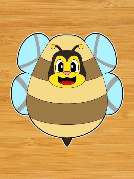 Oeuf de Pâques abeille