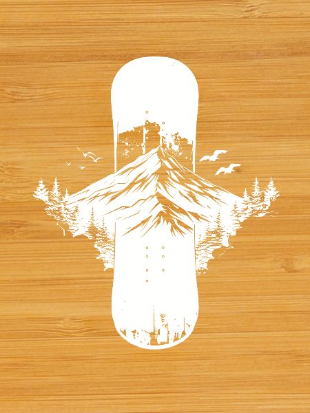 Snowboarding Sketch