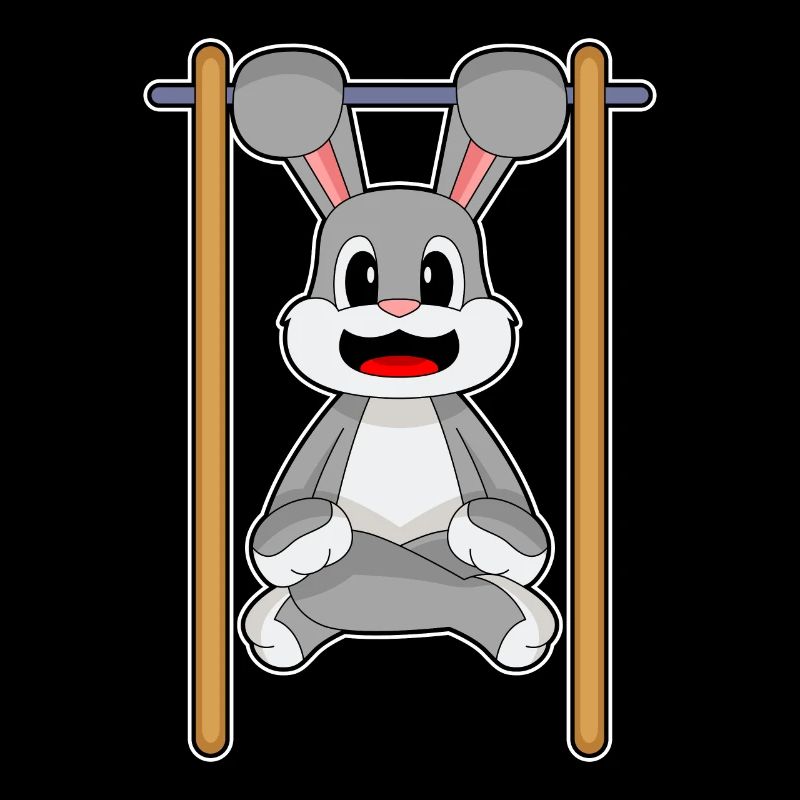 Bunny Bodybuilder Tractions Musculation