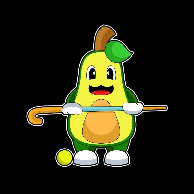 Avocado Gazon Hockey Stick