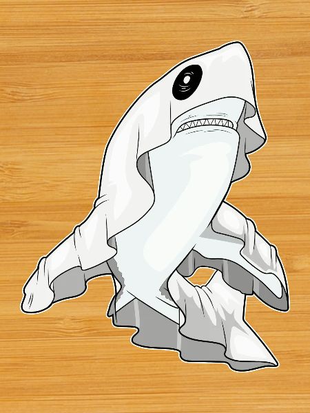 Requin Halloween Fantôme