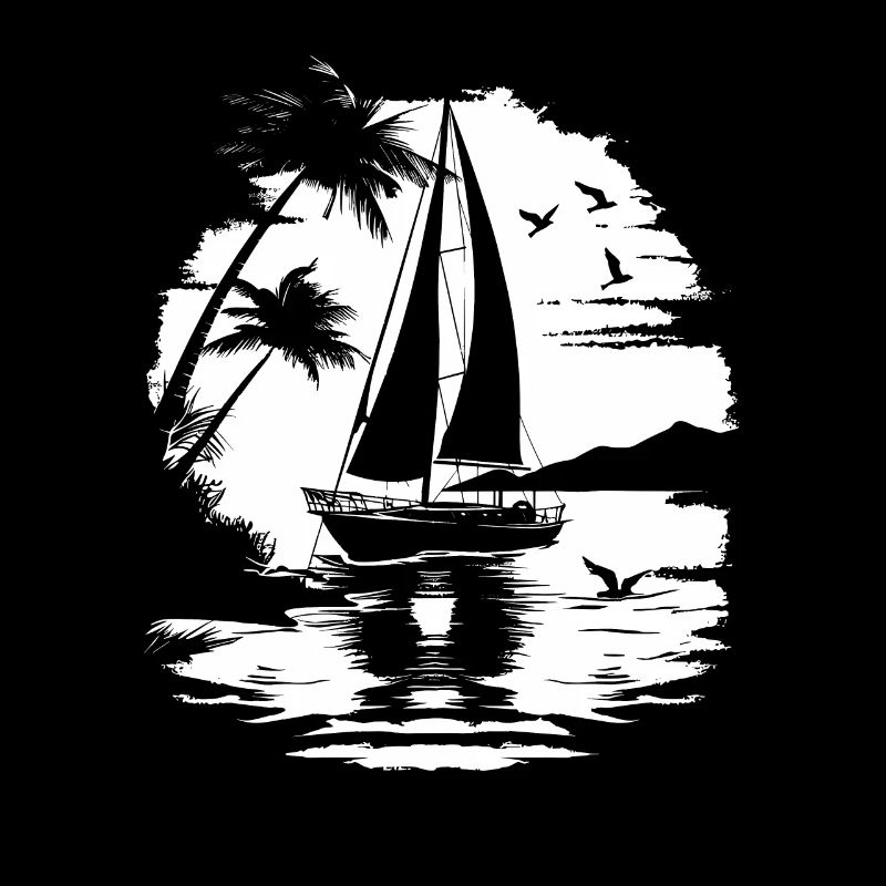Sailing Drawing