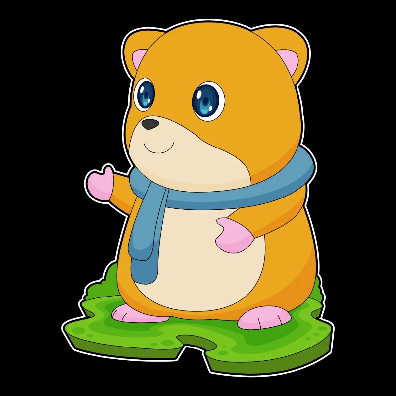 Écharpe d’hiver pour hamster