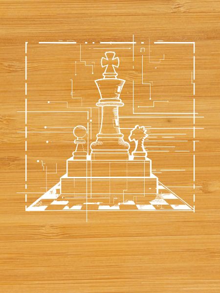 Chess Pieces Drawing