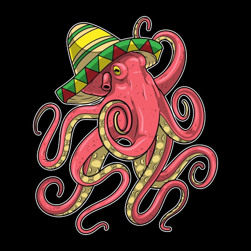 Sombrero pieuvre
