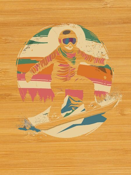 Snowboarder Illustration