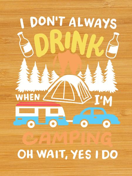 Camping Camper Trinken
