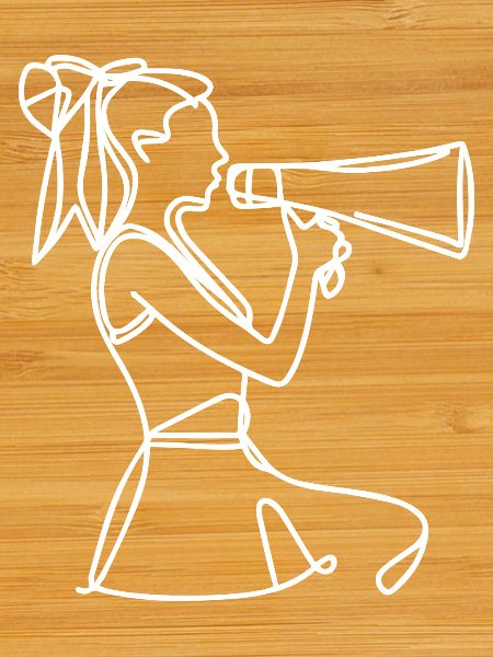 Cheerleader Sketch