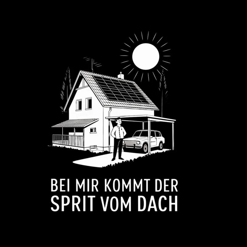 Strom vom Dach Solaranlage Sonnenenergie E-Auto