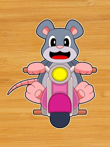 Mouse Motorcycle
