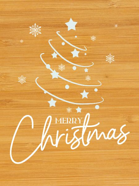 Weihnachtsstern Spirale Stil
