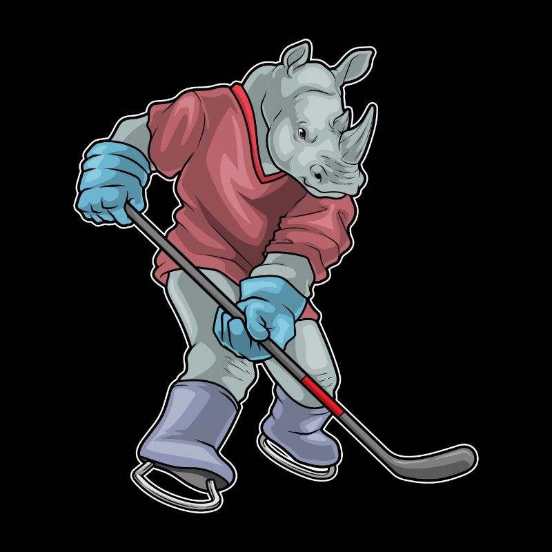 Nashorn Eishockey Eishockeyschläger