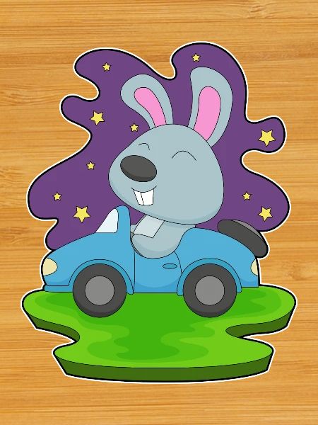 Voiture Lapin