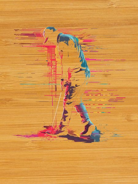 Golfeur Retrowave
