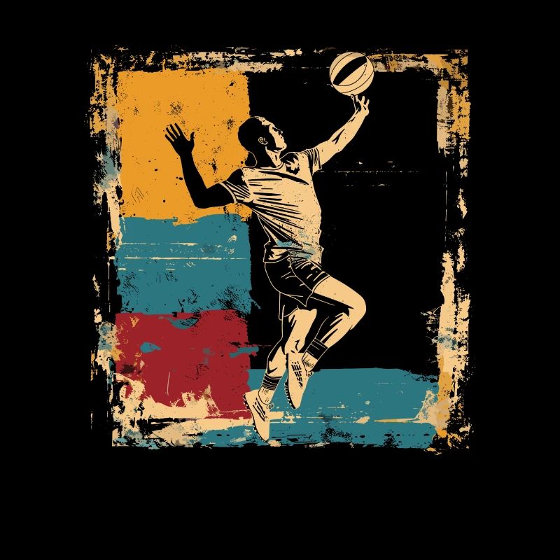 Volleyballer 90er Look