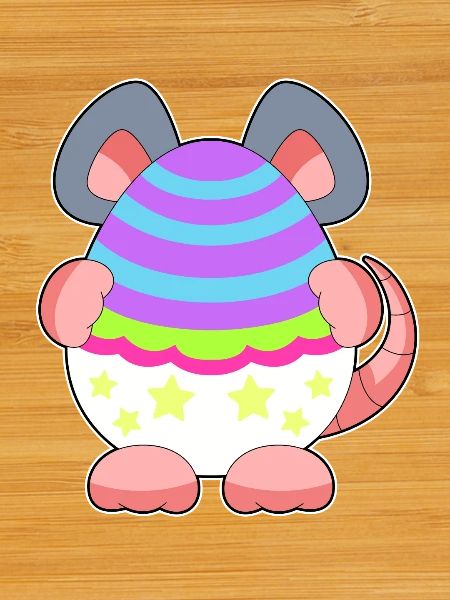 Mouse Easter Easter Egg